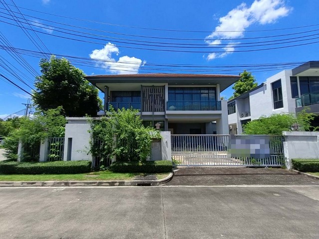 ขายบ้านเดี่ยว  หมู่บ้านเศรษฐสิริ แจ้งวัฒนะ-ประชาชื่น ถนนเลียบคลองประปา  นนทบุรี