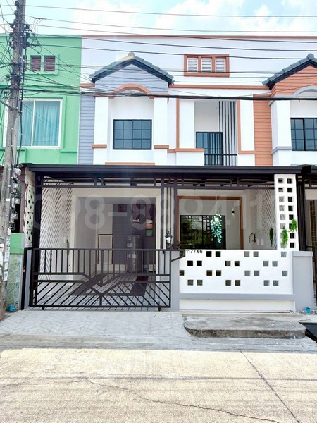 ขายทาวน์เฮ้าส์ 2 ชั้น ม.ณัฐกานต์ ซ.สายไหม 64 เนื้อที่ 21 ตรว 4นอน 2น้ำ พร้อมของแถมหลากหลาย