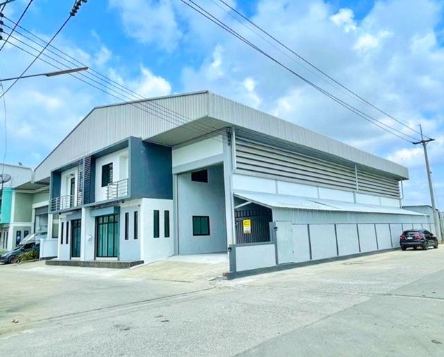 โรงงานให้เช่า 860ตร.ม. วัดโพธิ์แจ้ โกดัง พร้อมออฟฟิศ 2 ชั้น ใกล้ไทวัสดุ บางบอน 800 ม.2 นอน 2 น้ำ โกดังกว้าง โปร่งโล่งทำเลเอกชัย บางบอน