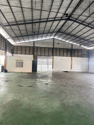 ให้เช่าโกดังโรงงานอยู่ซอยอุ่นอารีถนนแพรกษาสมุทรเมืองสมุทรปราการใกล้นิคมบางปู