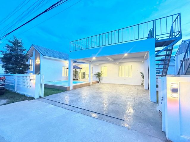 คุ้มทั้งลงทุนและซื้ออยู่เอง ราคาพิเศษ 3.49 ล้าน พูลวิลล่าชั้นเดียว #หางดง ทำเลดี #เฟอร์นิเจอร์ครบ พร้อมเข้าอยู่