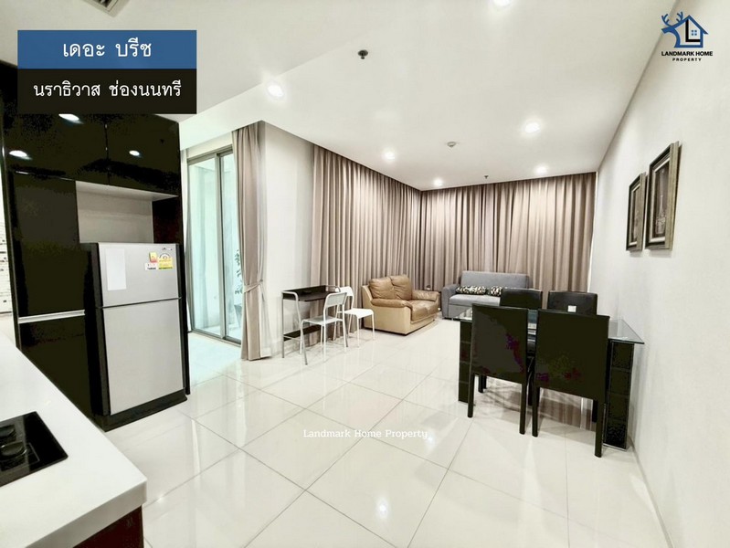 LM25-0176 ปล่อยเช่า คอนโด เดอะบรีซ นราธิวาส ช่องนนทรี เฟอร์นิเจอร์ครบครัน พร้อมเข้าอยู่ ขนาด 71 ตรม 2 นอน 2 น้ำ 1 ครัว