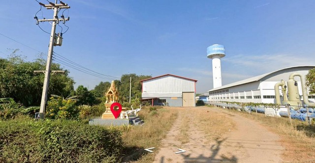 ขายโรงงาน 350 ตรม. พร้อมที่ดิน 1 ไร่ 2 งาน (2400 ตรม.) ต.ท่าบุญมี อ.เกาะจันทร์ จ.ชลบุรี