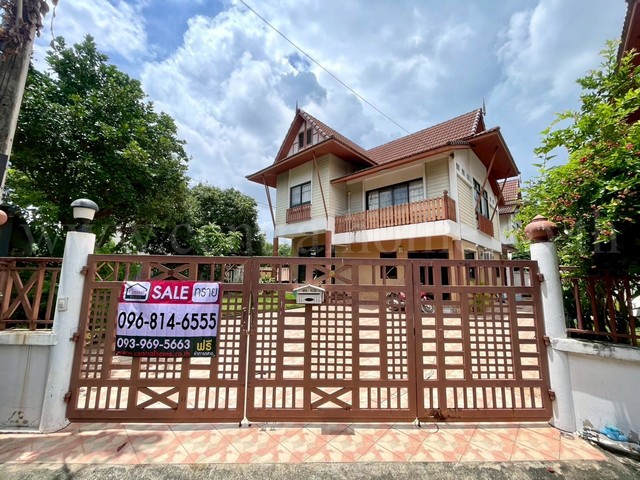 ขายด่วน บ้านเดี่ยว บ้านไทย ซอยเตชะตุงคะ ดอนเมือง หลังริม