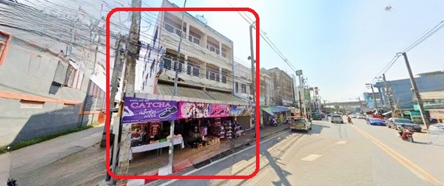 ให้เช่าอาคารพาณิชย์ 3 ชั้น Lotus BigC ติดถนนใหญ่ ตลาดถนนคนเดินไนท์ สีคิ้ว 330 ม. 2 คูหา หัวมุม 52 ตร.วา. 2 นอน 2 น้ำ ตลาดสุขาภิบาล 2