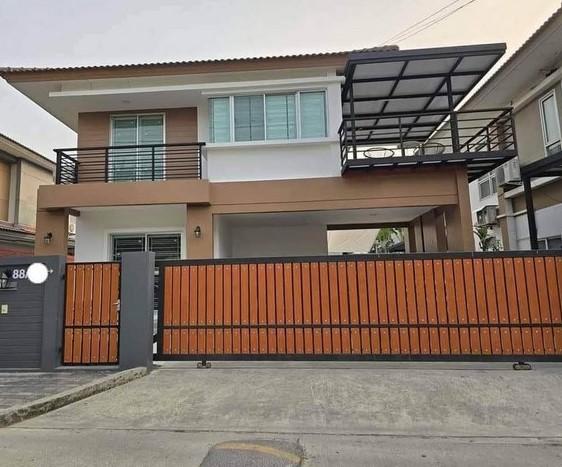 ให้เช่าบ้านเดี่ยว 2 ชั้น 60 ตร.ว. โครงการเอโทล มัลดีฟส์ ปาล์ม บางนา-วงแหวน  กม.7