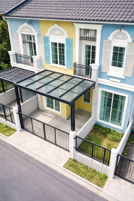 รังสิตคลอง1 เช่าทาวน์เฮ้าส์ 2 ชั้น 3 นอน 2 น้ำ ฟิวเจอร์พาร์ค รังสิต 1.2 กม. รพ.ปทุมเวช 2.1 กม. เหมาะอยู่อาศัย หรือปล่อยเช่า 20 ตร.วา.