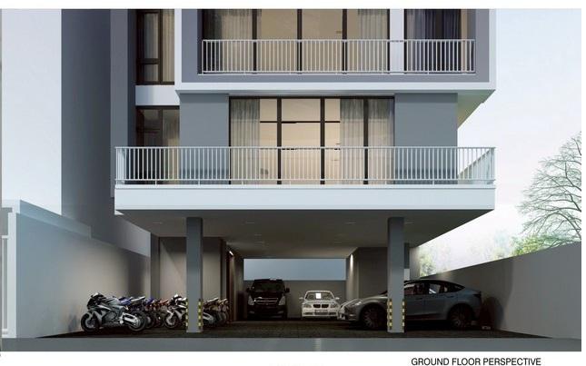 HR 9640  ให้เช่า ขาย โฮมออฟฟิศใหม่ 5 ชั้นพร้อมลิฟท์ และดาดฟ้า พระราม 9 ห้วยขวาง  หลัง Central พระราม9 เดินถึง MRT พระราม 9