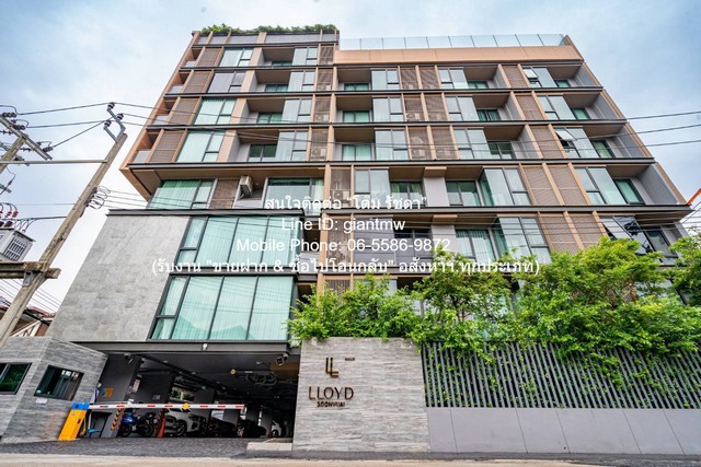 condo. LLOYD Soonvijai-Thonglor 1ห้องนอน1BR 31 SQ.M. 20000 บ. ไม่ไกลจาก ติด ร.พ.กรุงเทพ เงียบสงบ เป็นคอนโดพร้อมอยู่ มีการตกแต่งภายในเพิ่มเติมได้แบบเรียบหรู และมีทำเลสวยสามารถมองเห็นวิวเมือง พร้อมพื้นที่ส่วนกลาง และสิ่งอำนวยความสะดวกครบครัน ทั้งสระว่า