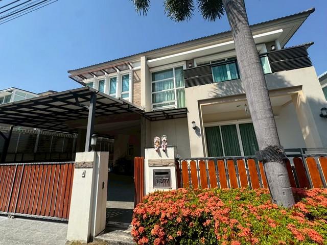 HS 1880  ขายบ้านเดี่ยว 2 ชั้น 60.2 ตรว. โครงการ Bangkok Boulevard รัชดา รามอินทรา Fully Finished พร้อมเข้าอยู่ ใกล้แฟชั่นไอส์แลนด์