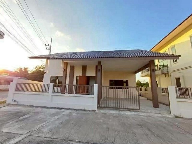 บ้านชั้นเดียว เฟอร์นิเจอร์ครบ บรรยากาศเงียบสงบ น้ำไม่ท่วม หางดง