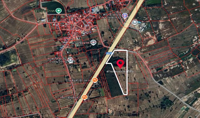 ขายด่วนที่ดินเปล่า เนื้อที่ 30 ไร่ 60 ตร.ว.อ.โนนแดง จ.นครราชสีมา ติดทางหลวงแผ่นดินหมายเลข 2 (มิตรภาพสายใหม่)