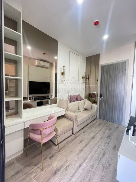 CR6812-0012 ให้เช่าคอนโด ไนท์บริดจ์ ไพร์ม อ่อนนุช ห้องขนาด 27 ตรม 1 ห้องนอน ชั้น 30 ใกล้ BTS อ่อนนุช