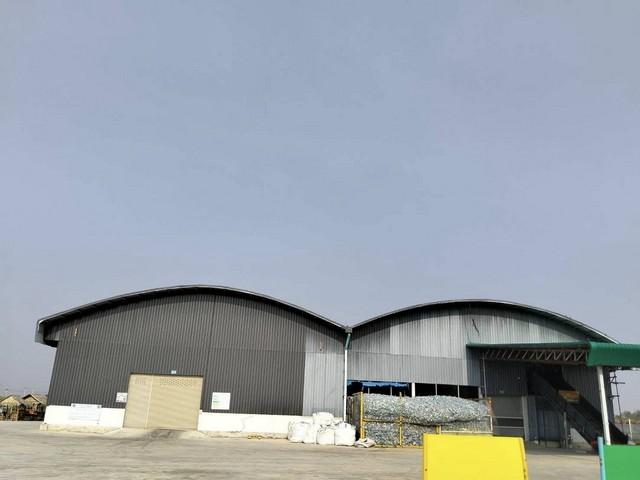 BR 1599 ให้เช่าและขาย โรงงาน รีไซเคิลพลาสติก มี รง.4 มีระบบบำบัดน้ำเสีย ห้วยกระเจา กาญจนบุรี