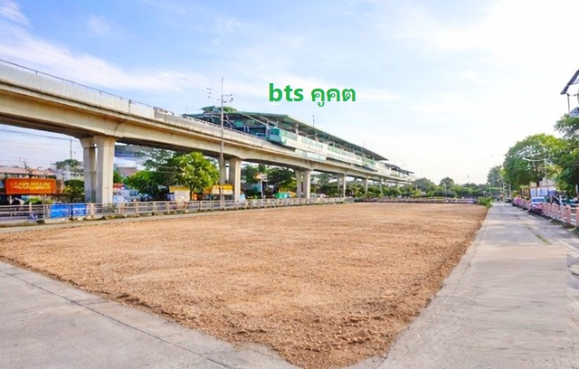 เหมาะลงทุน ที่ดินถมแล้วให้เช่า รถไฟฟ้า BTSคูคต 500ม.ใกล้คลองสอง โกดัง โลจิสติกส์ ขนาด 5 ไร่ ลำลูกกา21-27