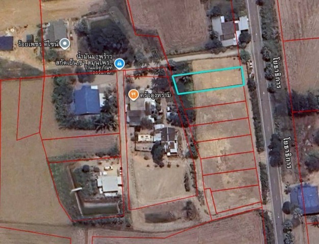 ขายที่ดิน 132 ตารางวา  ตำบลหนองจอก อำเภอท่ายาง จังหวัดเพชรบุรี ราคา 1320000 บาท