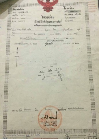 ขายที่ดินสวยราคาถูกชลบุรี ขายที่ดินหนองขยาดพนัสนิคม เนื้อที่ดิน  319  ตรว( 1 โฉนด) (โฉนดพร้อมโอน  น.ส.4 จ.) ราคาขาย  1.29   ล้านบาท