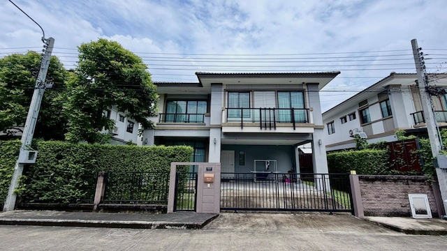 BH3775 | ขาย/เช่า บ้านเดี่ยวโครงการ ภัสสร เพรสทีจ บางนา–สุวรรณภูมิ – บ้านพร้อมเฟอร์นิเจอร์ พร้อมอยู่