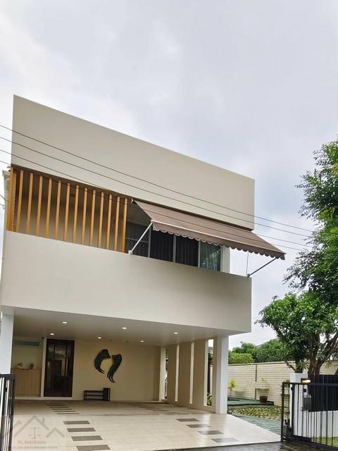 HR 9860 ให้เช่าบ้านเดี่ยว 2 ชั้นหลังมุม 102 ตร.ว. 4 ห้องนอน คอร์ทยาร์ด วิลล่า พระราม 9 วงแหวน