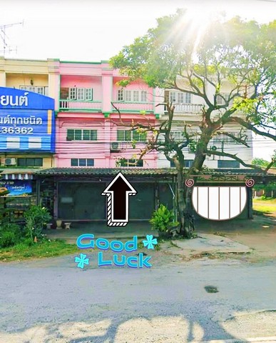 ขายอาคารพาณิชย์ 3 ชั้นครึ่ง 2 คูหา ในตลาดซอย 12 ติดถนนสระบุรี-หล่มสัก อำเภอพัฒนานิคม จังหวัดลพบุรี