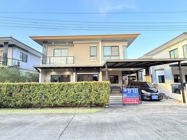 ขายบ้าน คาซ่า วิลล์ บางใหญ่ 51 ตรว.พร้อมสวนอังกฤษ พร้อมอยู่ ใกล้เซ็นทรัลเวสเกต