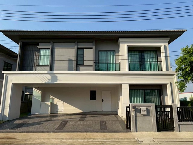 P813 ให้เช่าบ้าน โครงการ บริทาเนีย บางนา ศรีวารี  Britania Bangna-Srivaree ตกแต่งสวยพร้อมเข้าอยู่
