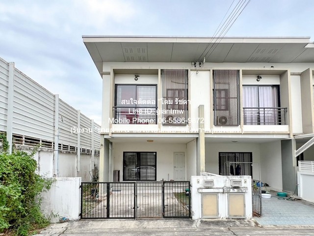 TOWNHOME ขายทาวน์โฮม 2 ชั้น (หลังริม) ในโครงการย่าน ถ.บางนา-เทพารักษ์ 3 น 2 น้ำ 28.1 ตร.ว. 2475000 บาท. 3BR2Bathroom ขนาดเท่ากับ 0 ไร่ 0 NGAN 28 Square Wah   ราคาดี