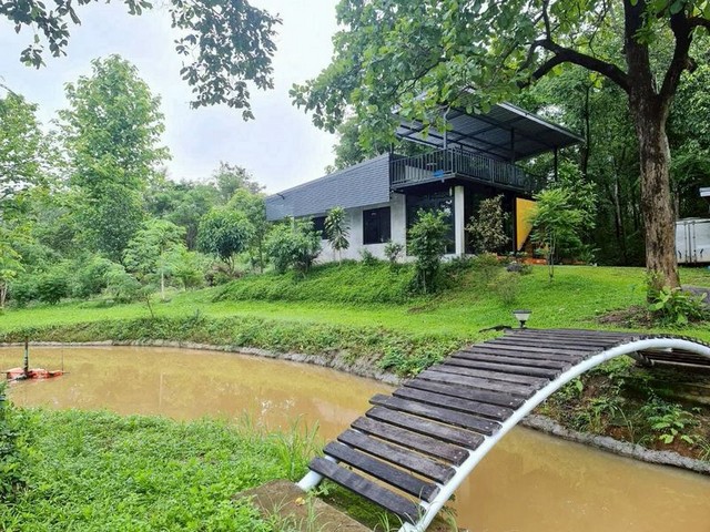 บ้านสวน สไตล์บ้านพักตากอากาศ สันกำแพง