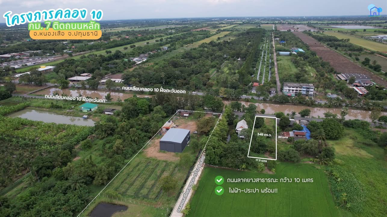 โอกาสลงทุนในทำเลศักยภาพ ใกล้กรุงเทพ   เดินทางสะดวก