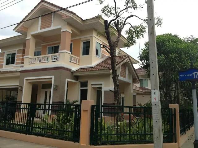 HR 9975 ให้เช่าบ้านเดี่ยว2ชั้น หมู่บ้านเพอร์เฟคเพลสรามคำแหง 164 แขวง มีนบุรี เขตมีนบุรี