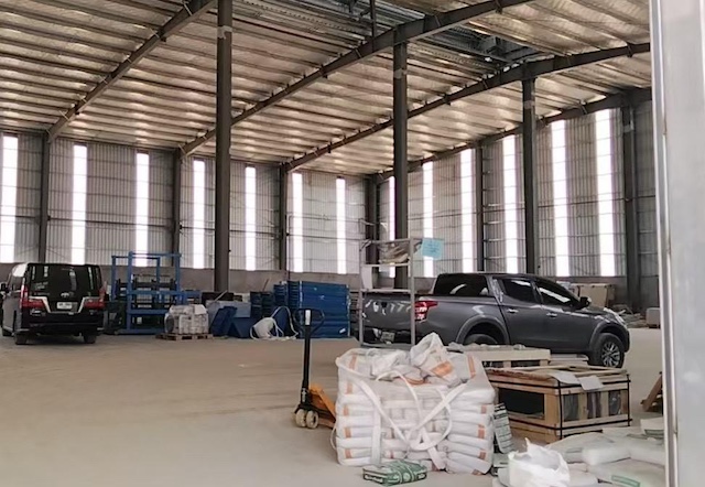 BST1065 ให้เช่าโรงงาน สีม่วงลาย มาบยางพร ปลวกแดง ระยอง พื้นที่ 2200 ตร.ม. มีใบ รง.4 รองรับอุตสาหกรรมยานยนต์