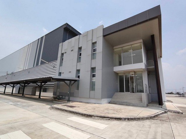 ให้เช่าโรงงานบางปะกงฉะเชิงเทรา ให้เช่าโรงงานโกดัง 3900 ตรม. ผังม่วงลาย  ถ.คู่ขนานบางนา–ตราด กม.44