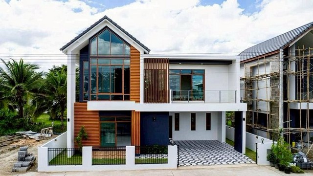 บ้านเดี่ยว สไตล์โมเดิร์น ทำเลทอง เดินทางสะดวก หางดง