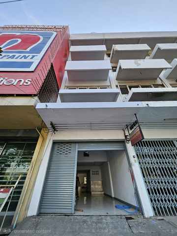 ขายและให้เช่าอาคารพาณิชย์ 4 ชั้น ติดถนนเพชรเกษม ใกล้เดอะมอลล์บางแค ขนาด 18 ตร.ว. รีโนเวทแล้ว ราคา 5900000 บาท ค่าเช่า 30000 บาท/เดือน