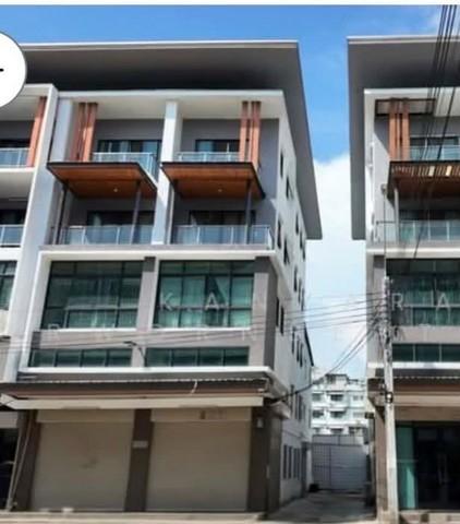 ให้เช่าอาคารพาณิชย์ 4.5 ฃั้น 2 คูหาทะลุกัน โครงการชีวาบิซโฮม ถนนเอกชัย เขตบางบอน