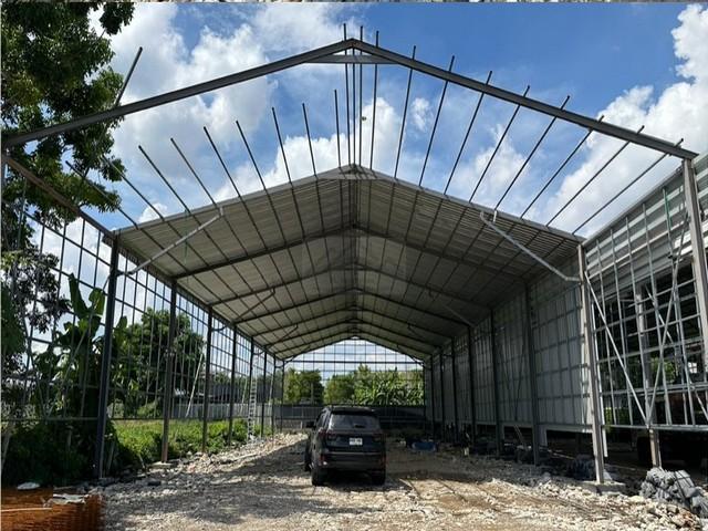 P1875 ให้เช่า โกดังสร้างใหม่ 650 ตรม. ถนนกรุงเทพกรีฑา รถเทรลเลอร์เข้าออกได้ **เหลือ 2 ยูนิตสุดท้าย เช่ารวมได้