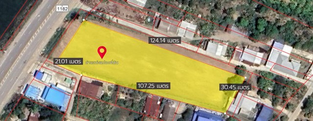 พื้นที่ดิน ที่ดินถมแล้ว ติดถนนทางหลวงหมายเลข 1182 (4 เลน) จ.นครสวรรค์ 3 RAI 0 NGAN 41 SQ.WA  15515000 THAI BAHT   ทำเลศักยภาพ ที่ดินถมแล้ว ติดถนนหลัก 4 เลน มีน้ำ และมีไฟฟ้าเข้าถึงที่ดิน (พร้อมนำไปพัฒนาต่อได้เลย)