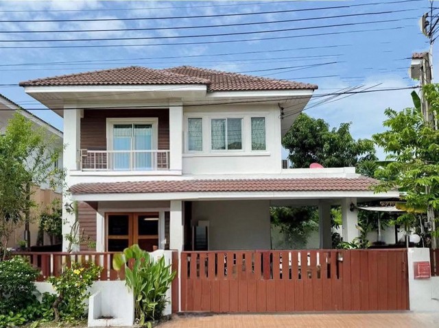 ขายบ้านเดี่ยว 2 ชั้น หลังริม โครงการอยู่ติดถนนหลัก ไร่กล้วย - ศรีราชา FP-H01610