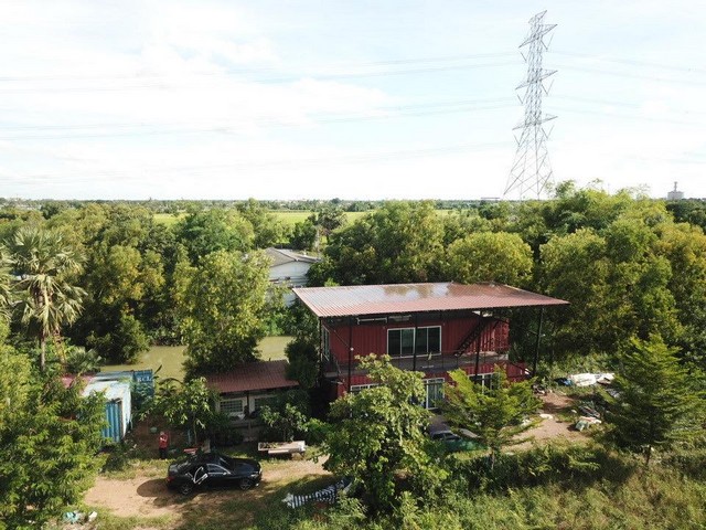 ขายที่ดินพร้อมสิ่งปลูกสร้าง ริมน้ำ 3 ไร่ 2 งาน สามโคก-ปทุมธานี ใกล้ถนน3309 วัดพลับสุทธาวาส และม.ธรรมศาสตร์