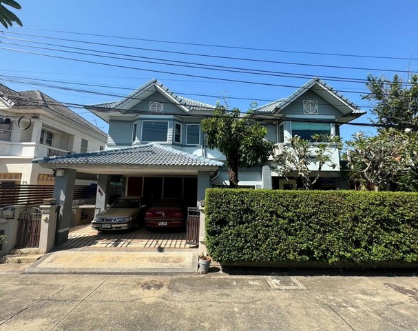 รหัสC7020 ขายบ้านเดี่ยว 2 ชั้น โครงการอารียาชบา ซอยนวลจันทร์ 56 ใกล้รถไฟฟ้าสถานีรามอินทรา กม.6