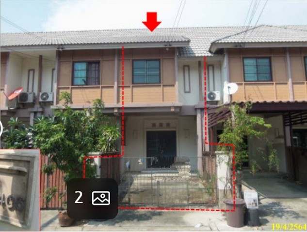 ขายทาวน์เฮ้าส์ 2 ชั้น หมู่บ้านบาหลีบีช อำเภอเมือง  ฉะเชิงเทรา