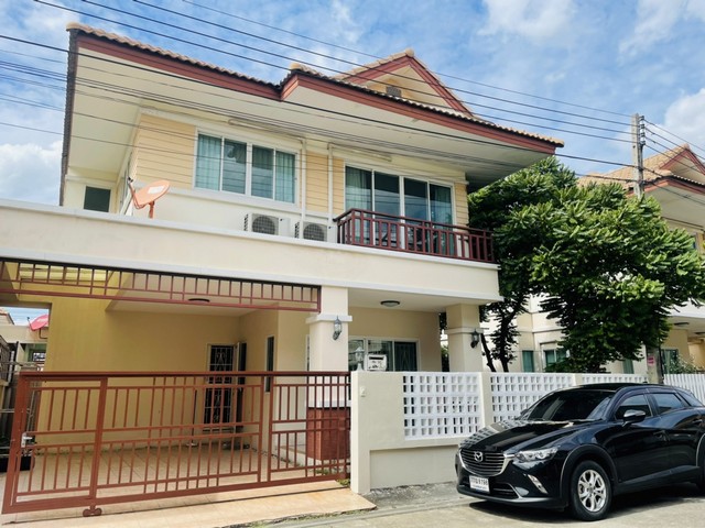 รหัสC7075 ให้เช่าบ้านเดี่ยว 2ชั้น หมู่บ้านนันทร์นรินทร์ ดอนเมือง นาวง-สรงประภา ใกล้ ม.รังสิต