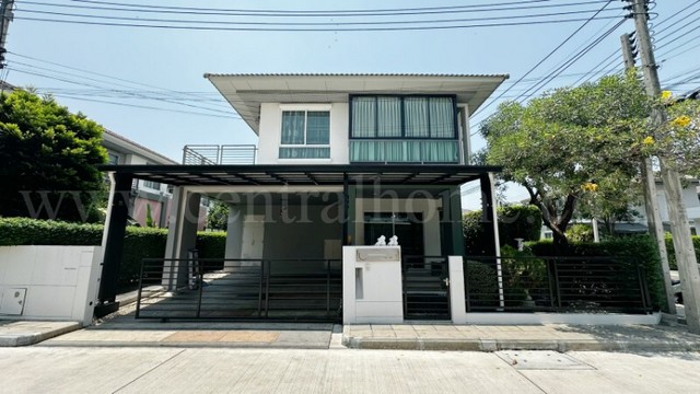 บ้านเดี่ยว ฮาบิเทีย บอนด์ ราชพฤกษ์ หลังมุม ต่อเติมครบ พร้อมอยู่