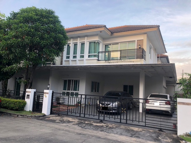 BS1027 ขายด่วน บ้านเดี่ยว 2 ชั้น โครงการบางกอก บูเลอวาร์ด ราชพฤกษ์ ปิ่นเกล้า ทำเลศักยภาพ ย่านราชพฤกษ์ บางกรวย นนทบุรี บ้านหลังหัวมุม