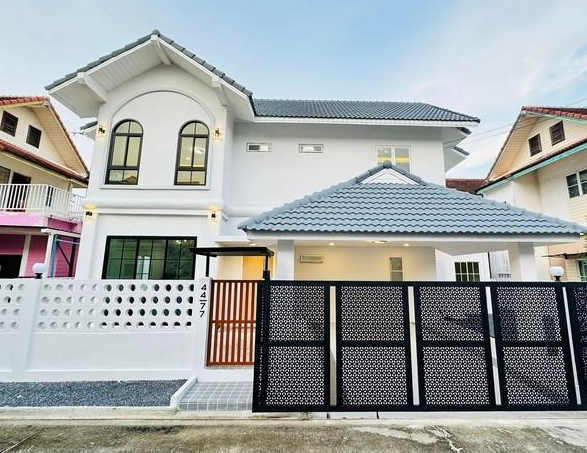 ขายบ้านเดี่ยว 2 ชั้น หมู่บ้านฮาร์โมนี่วิลล์ สุขาภิบาล5ซอย80 รีโนเวทใหม่พร้อมอยู่