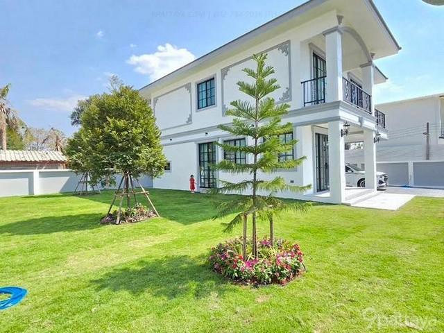 P2261 ขายบ้านเดี่ยว ซอยซากนอก 19 ห้วยใหญ่ ใหญ่ ใกล้โรงเรียนนานาชาติฝรั่งเศส Ecole Francaise ตำบลห้วยใหญ่ อำเภอบางละมุง จังหวัดชลบุรี