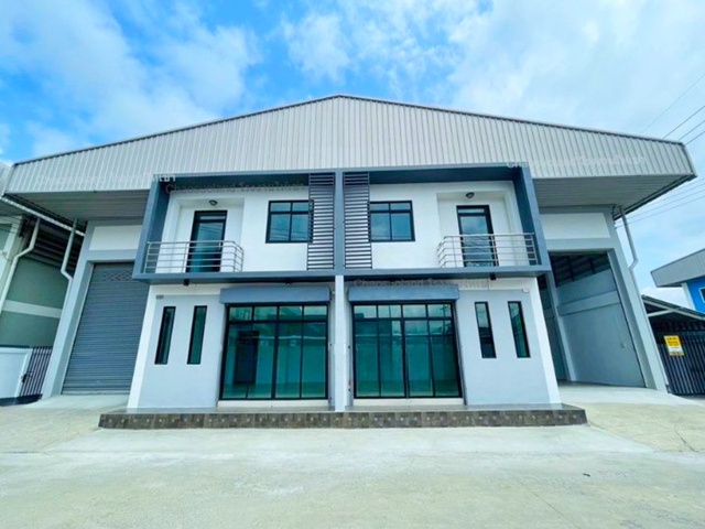 ใกล้ไทวัสดุ บางบอน 800 ม.วัดโพธิ์แจ้ โกดัง โรงงานให้เช่า   860 ตร.ม. พร้อมออฟฟิศ 2 ชั้น 2 นอน 2 น้ำ โกดังกว้าง โปร่งโล่งทำเลเอกชัย บางบอน