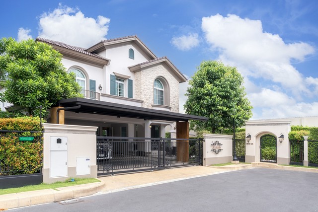 ให้เช่า บ้านเดี่ยว นันทวัน รามอินทรา-พหล 50 ขนาด 108 ตร.วา บ้านแปลงมุม พร้อมอยู่