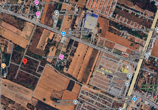 ขายที่ดินราคาถูก เนื้อที่ 50 ตร.ว. ทำเลดี ใกล้เมืองโคราช ต.ไชยมงคล อ.เมือง จ.นครราชสีมา