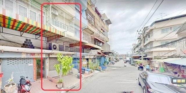 พระราม2-7-13 BTS วุฒากาศ 3.7 กม. ขาย-ให้เช่าอาคารพาณิชย์ 3 ชั้น 18 ตร.วา. 220 ตร.ม. ตลาดสดโอ๋เอ๋ 500 ม.